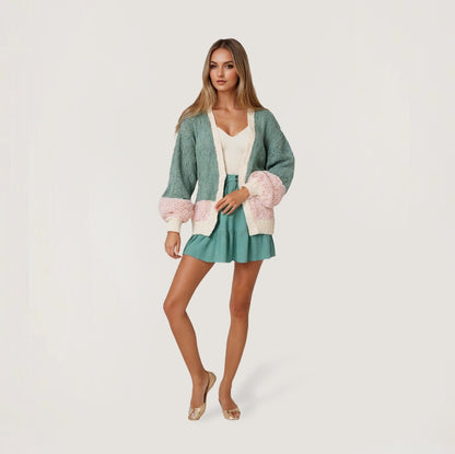 Pastel Knitted Cardigan