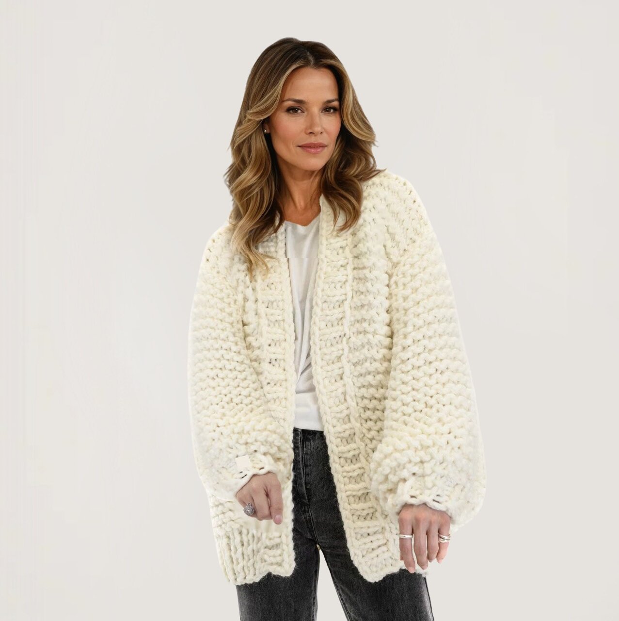 Chunky Knitted Cardigan