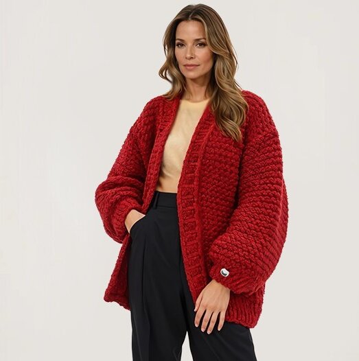 Chunky Knitted Cardigan