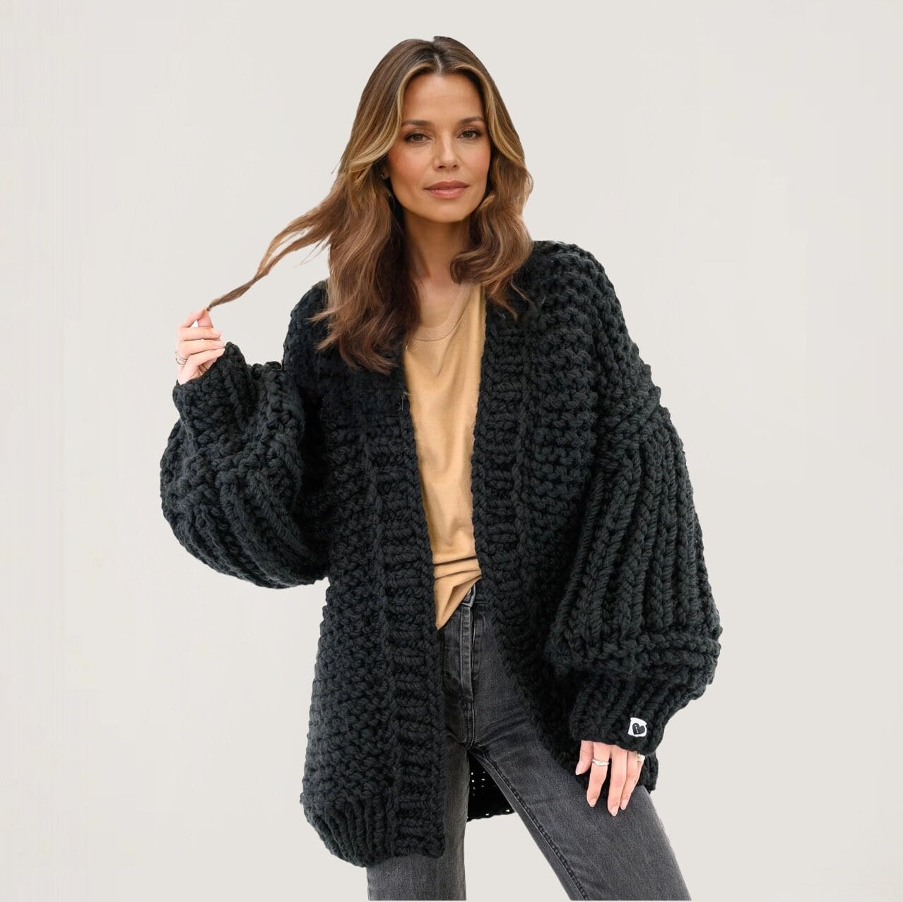 Chunky Knitted Cardigan