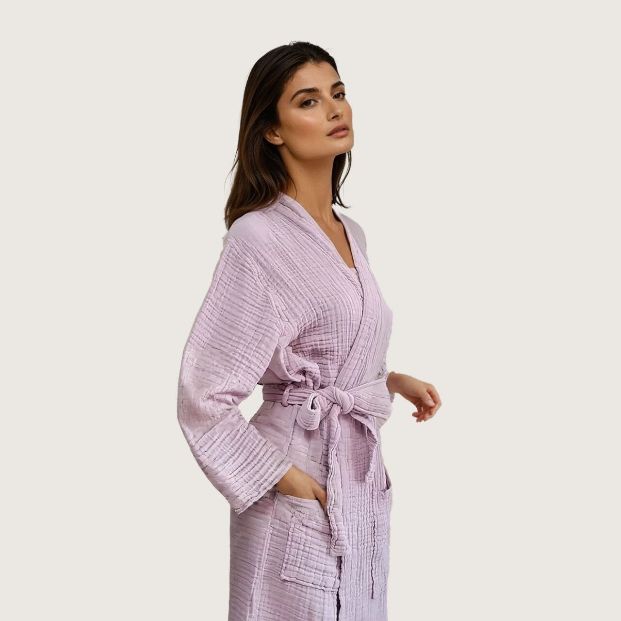 Muslin Kimono Robe