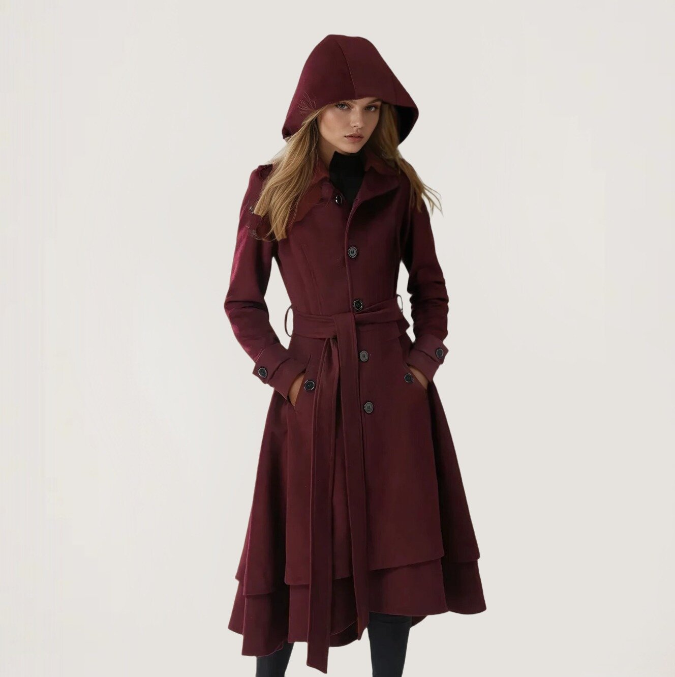 Winter Hooded Coat