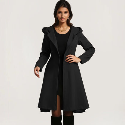 Hooded Wool Coat